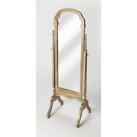 Meredith Driftwood Cheval Mirror